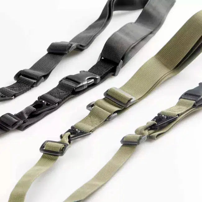 98K Sling Strap - Double Point Nylon Rifle Sling for Hunting, Shooting & Outdoor Activities - Durable Adjustable Gun Sling for Military, Tactical & Sport Use