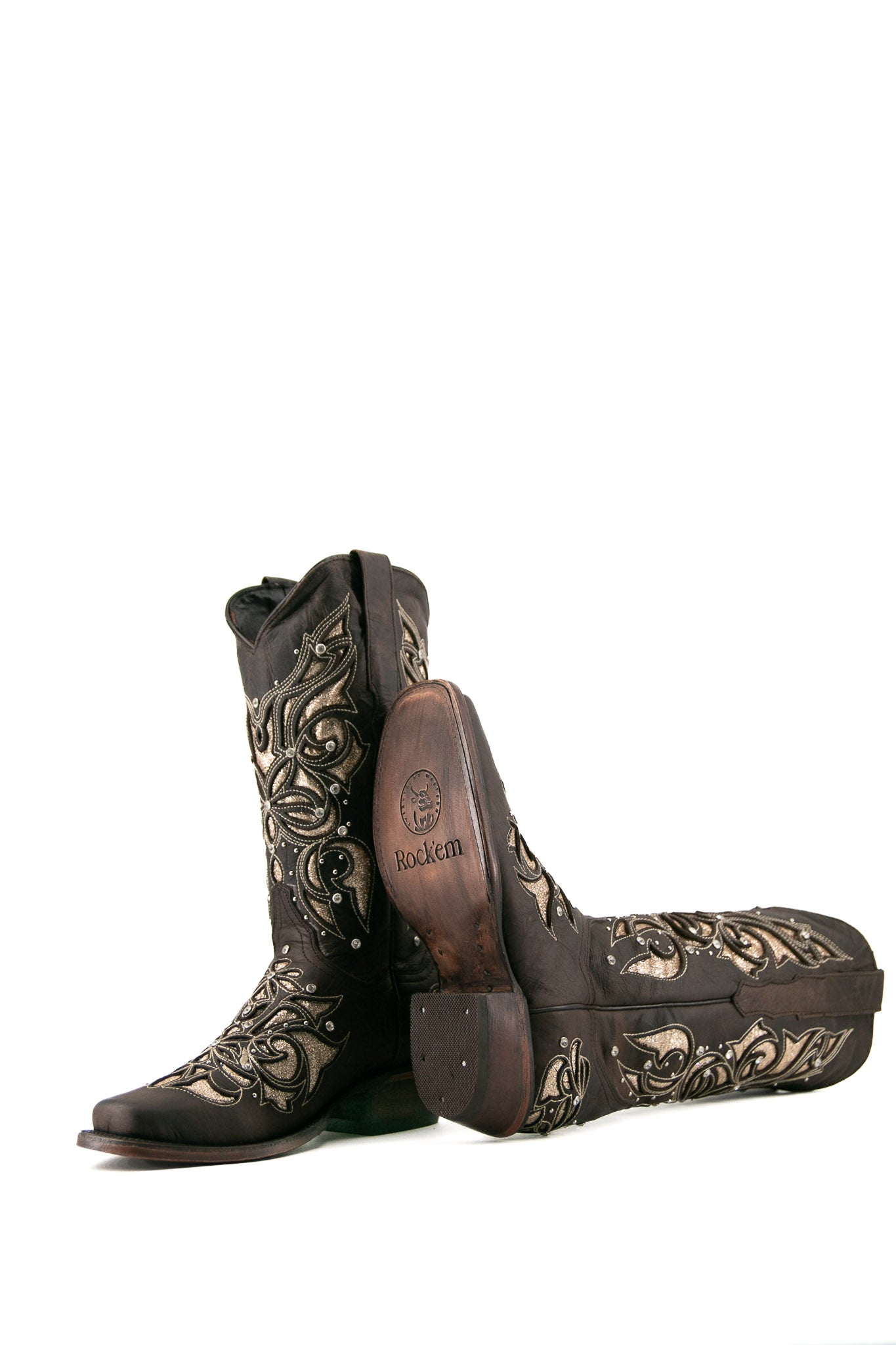 Miranda Frontier Cowgirl Boots for Women - Western Style Ankle Boots with Leather & Suede - Perfect for Rodeo, Country Music Festivals & Outdoor Adventures
