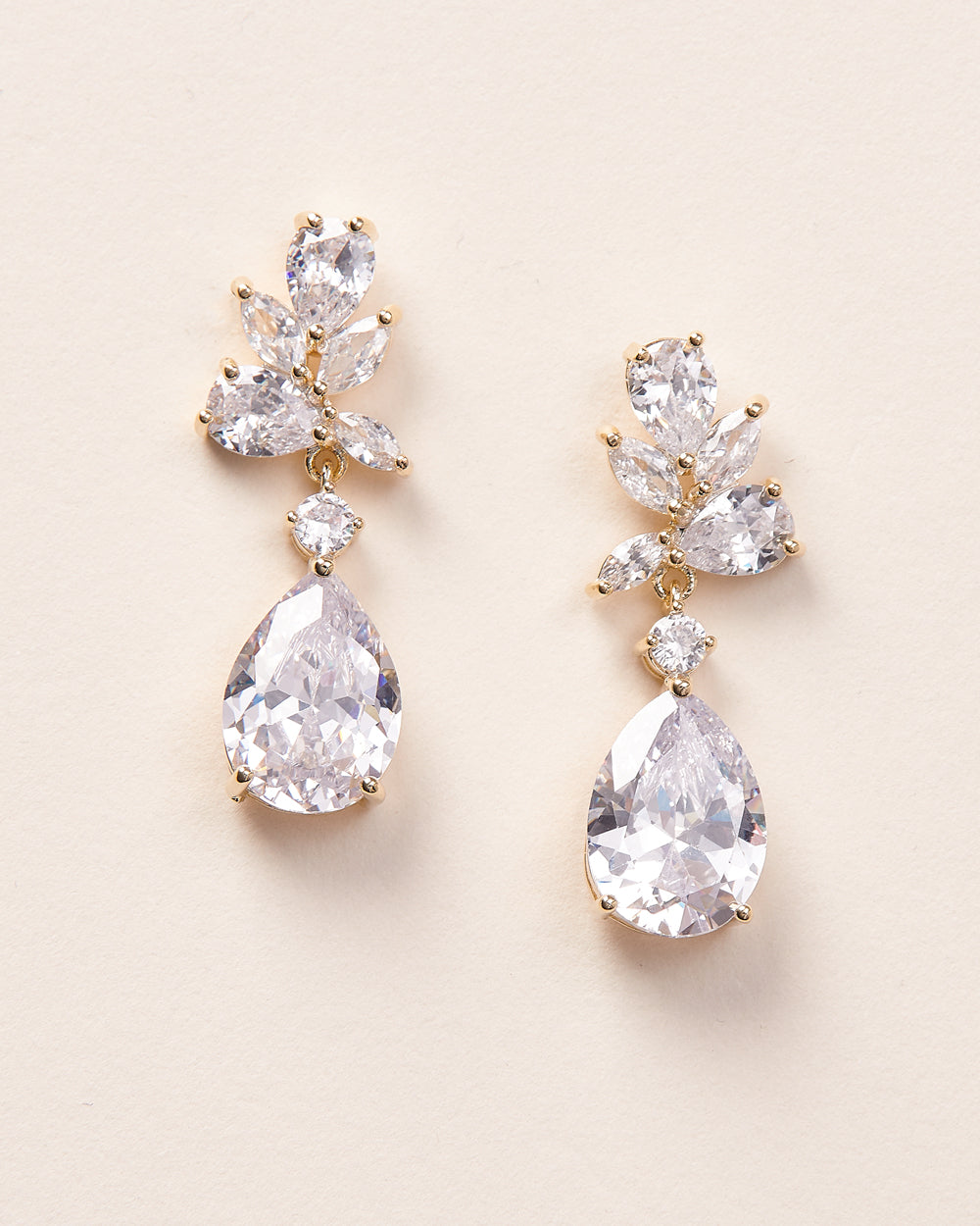 Madison CZ Dangle Earrings for Women - Elegant Cubic Zirconia Drop Earrings for Party, Wedding & Evening Wear | Hypoallergenic & Lightweight Fashion Jewelry