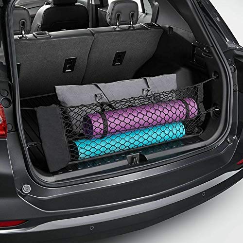 Premium Mesh Rear Trunk Organizer Cargo Net for GMC Terrain 2018-2023 | Envelope Style SUV Storage Net | Durable Vehicle Carrier Organizer - Perfect for Road Trips, Grocery Shopping & Sports Equipment Storage