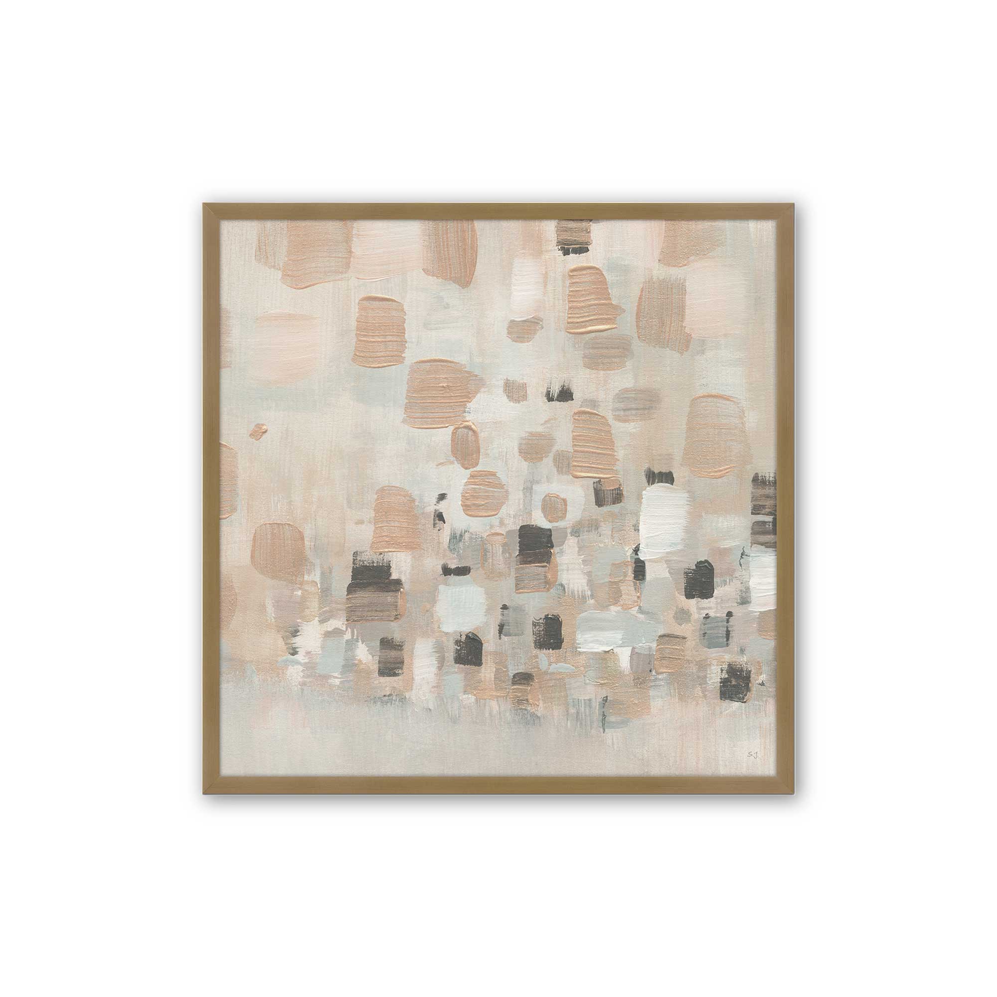 Earthen Harmony Abstract Print Wall Art - Modern Boho Home Decor for Living Room, Bedroom & Office