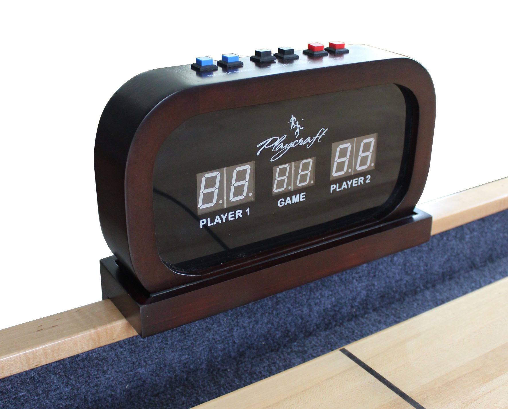 Playcraft Electronic Scorer for Shuffleboard Table - Digital Scorekeeper for Home Game Room, Bar & Family Game Night - Perfect for Indoor Shuffleboard & Tabletop Games