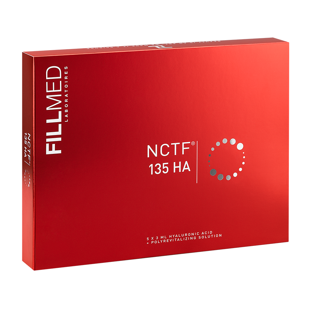 FILLMED FILORGA NCTF 135HA Anti-Aging Serum 5x3ml - Youth Revitalizing Treatment for Wrinkles & Fine Lines | Perfect for Daily Skincare Routine & Professional Spa Treatments