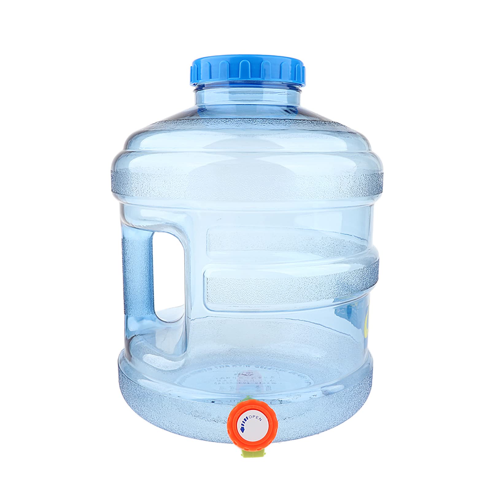 11.3L (3 Gallon) Reusable BPA-Free PC Water Storage Jug - Portable Outdoor Camping Water Container with Spigot & Carry Handle - Ideal for Emergency Preparedness, Hiking, Backpacking and Road Trips