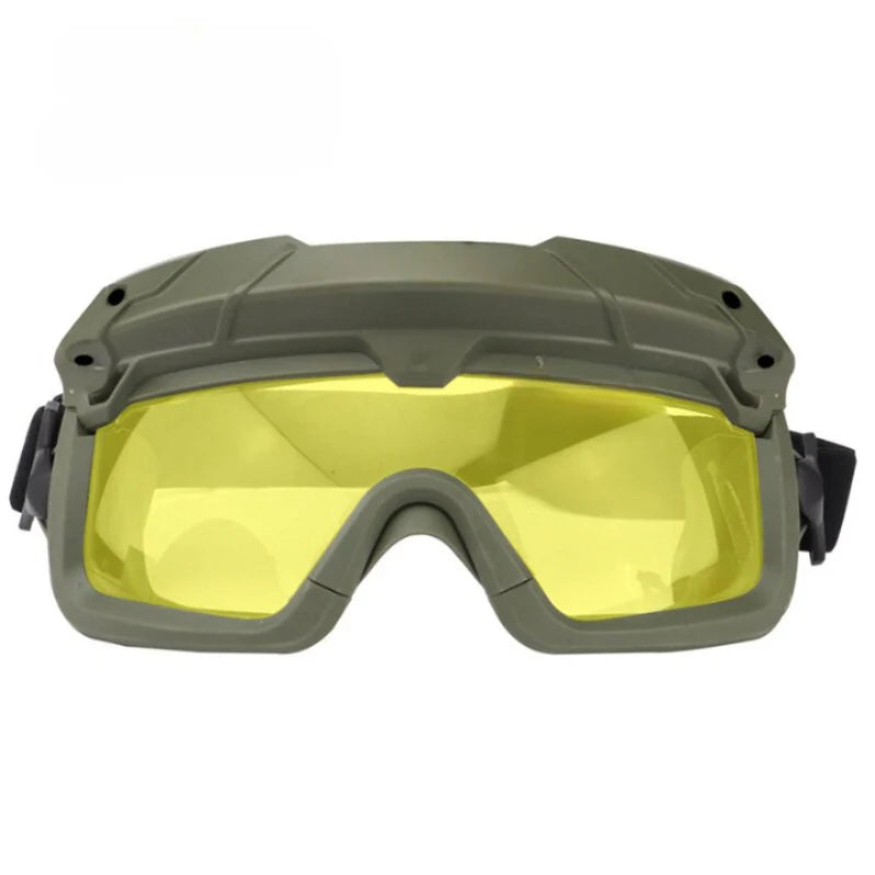 Anti Fog Tactical Goggles - Military Grade Ballistic Impact Protection for Airsoft & Paintball | UV Protection, Scratch Resistant for Outdoor Sports, Shooting Range & Safety Work