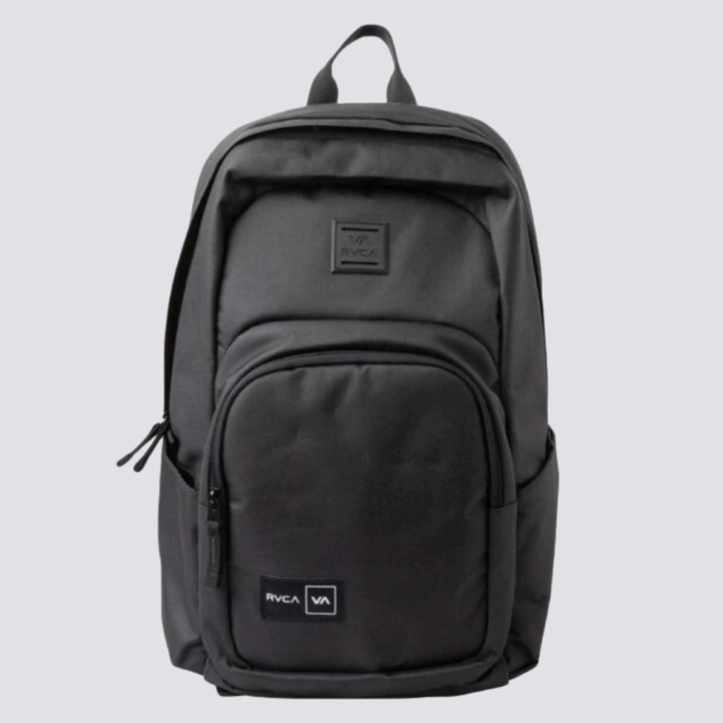 RVCA Estate Pack IV 28L Backpack - Durable & Stylish Black Daypack for Men & Women - Perfect for Hiking, Travel, School & Work Commute