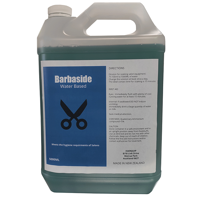 Barbicide Disinfectant 5L - Professional Salon & Barber Shop Germicidal Solution for Combs, Brushes & Tools - Ideal for Hair, Nail & Beauty Equipment Sanitization