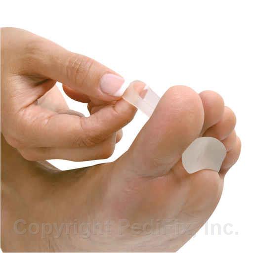 Pedifix Visco Gel Hammer Toe Cushion - Universal Soft Gel Pads for Toe Pain Relief & Comfort - Ideal for Running, Walking & Everyday Foot Support