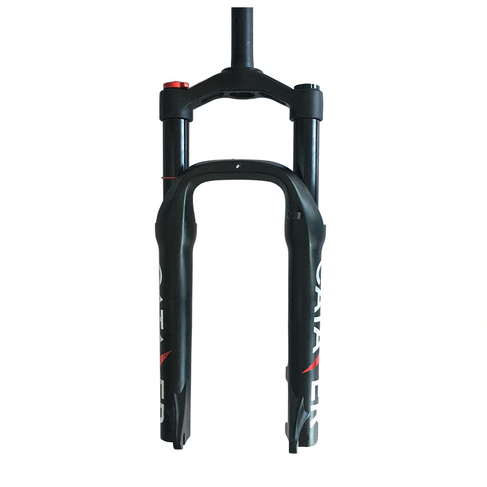 20 Inch Snow Bike Air Fork - 135mm Suspension Fork for Beach & Snow Bikes with 4.0