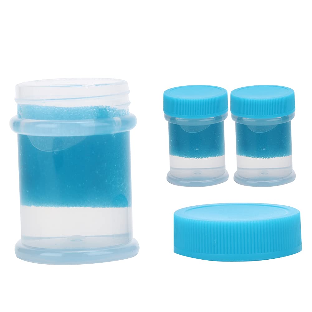 Professional Eyelash Extension Tweezer Cleaner & Sponge Ball - Lash Tool Cleaning Solution for Tweezers, Curlers & Extensions - Perfect for Salons, DIY Lash Artists & Home Use