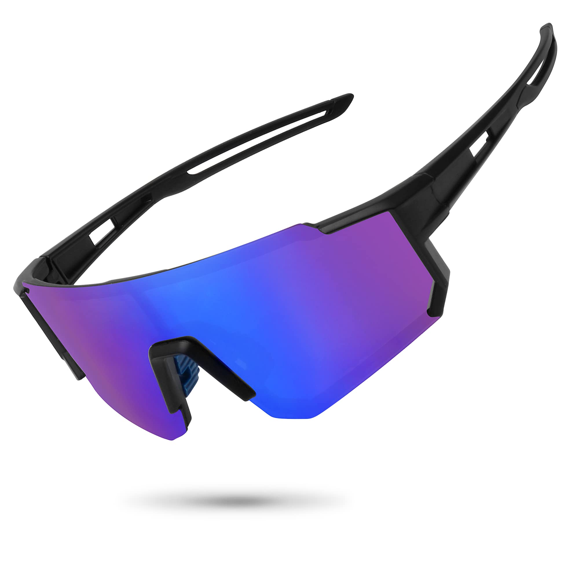 STORYCOAST Polarized Sports Sunglasses for Men & Women - UV400 Protection for Driving, Fishing, Cycling & Mountain Biking - Lightweight Outdoor Active Sunglasses for Running, Hiking & Beach