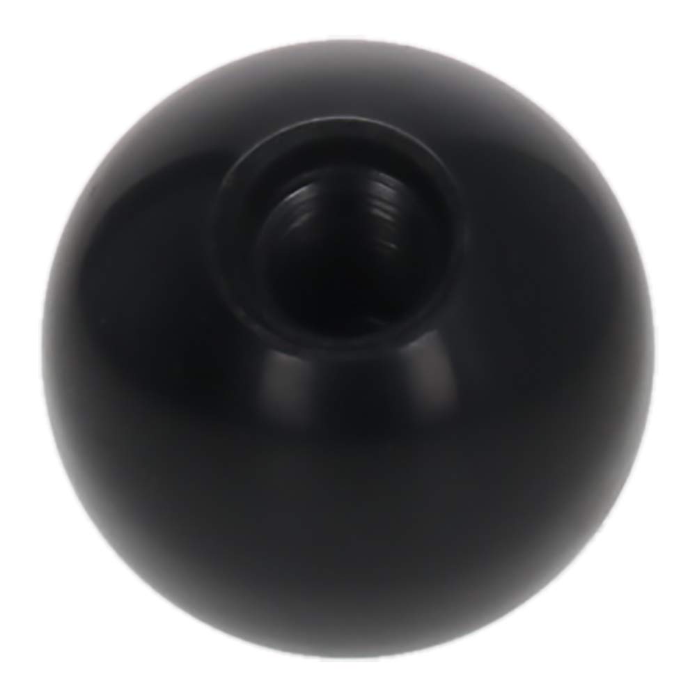 3Pcs Black Bakelite Ball Knob M12 Female Thread - 40mm/1.57