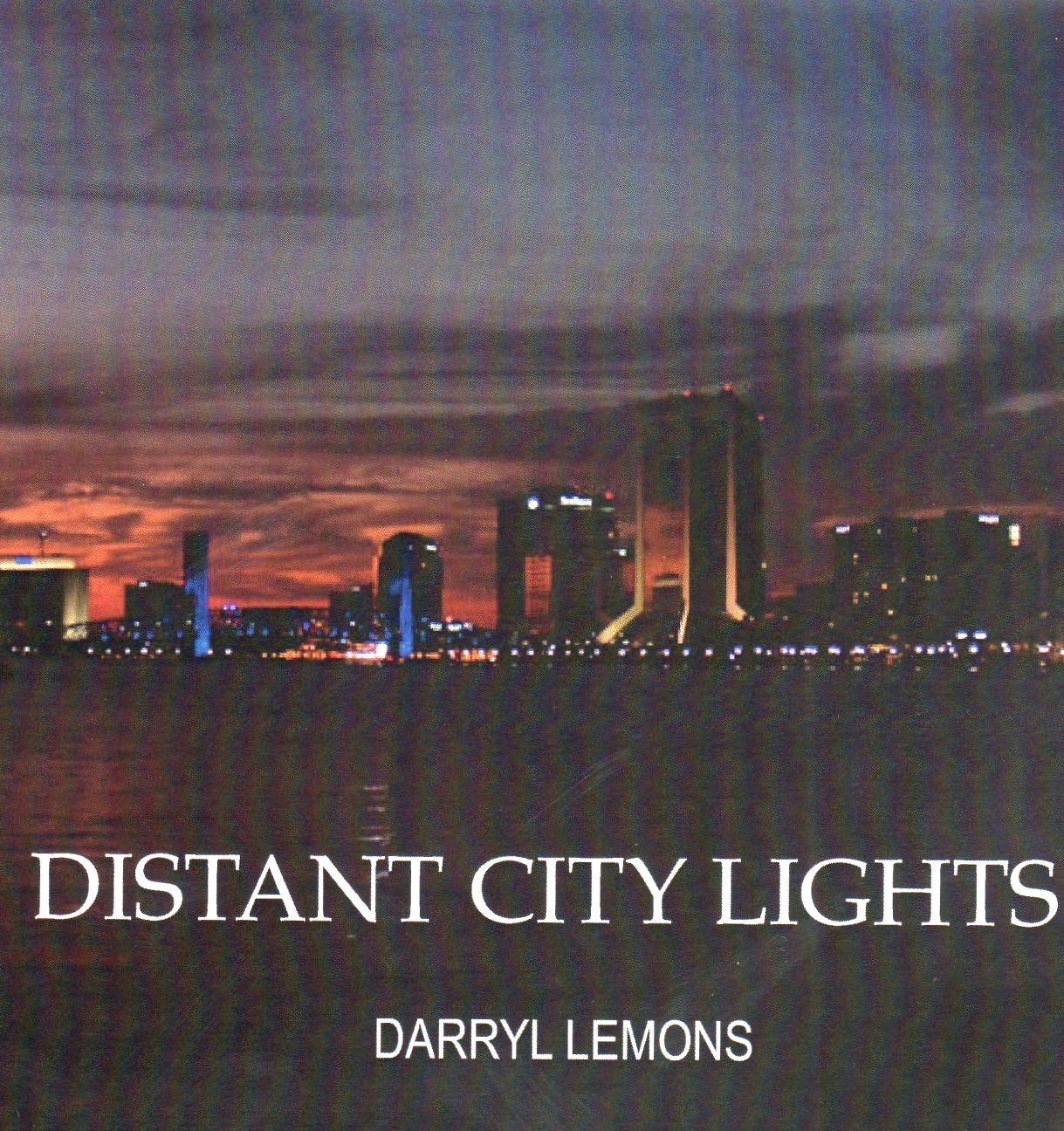 Distant City Lights Wall Art - Modern Canvas Painting for Home & Office Decor - Perfect for Living Room, Bedroom, and Workspace