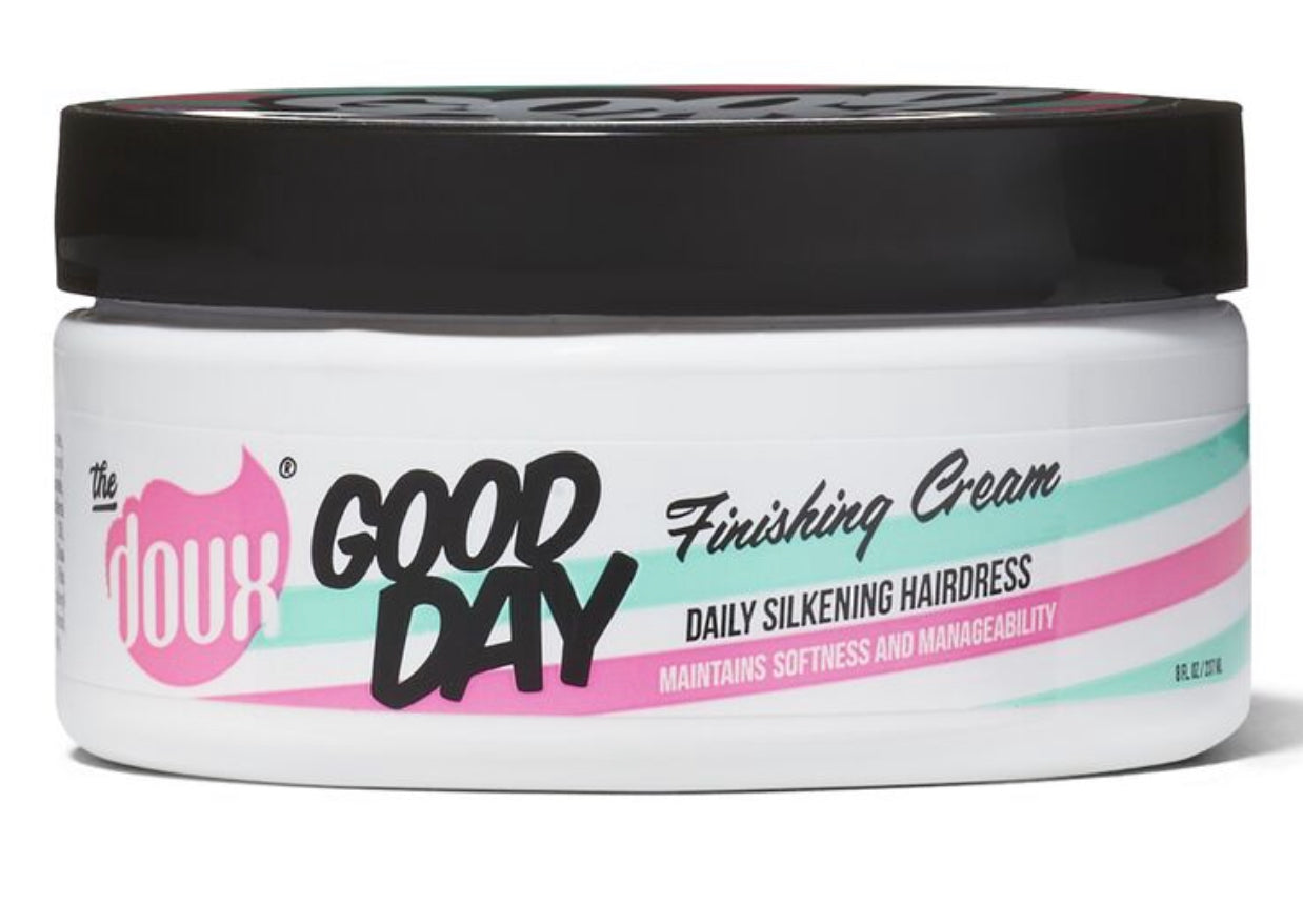 The Doux Good Day Hair Styling Product - Natural Hold & Shine for Curly, Coily & Wavy Hair - Perfect for Daily Styling & Special Occasions