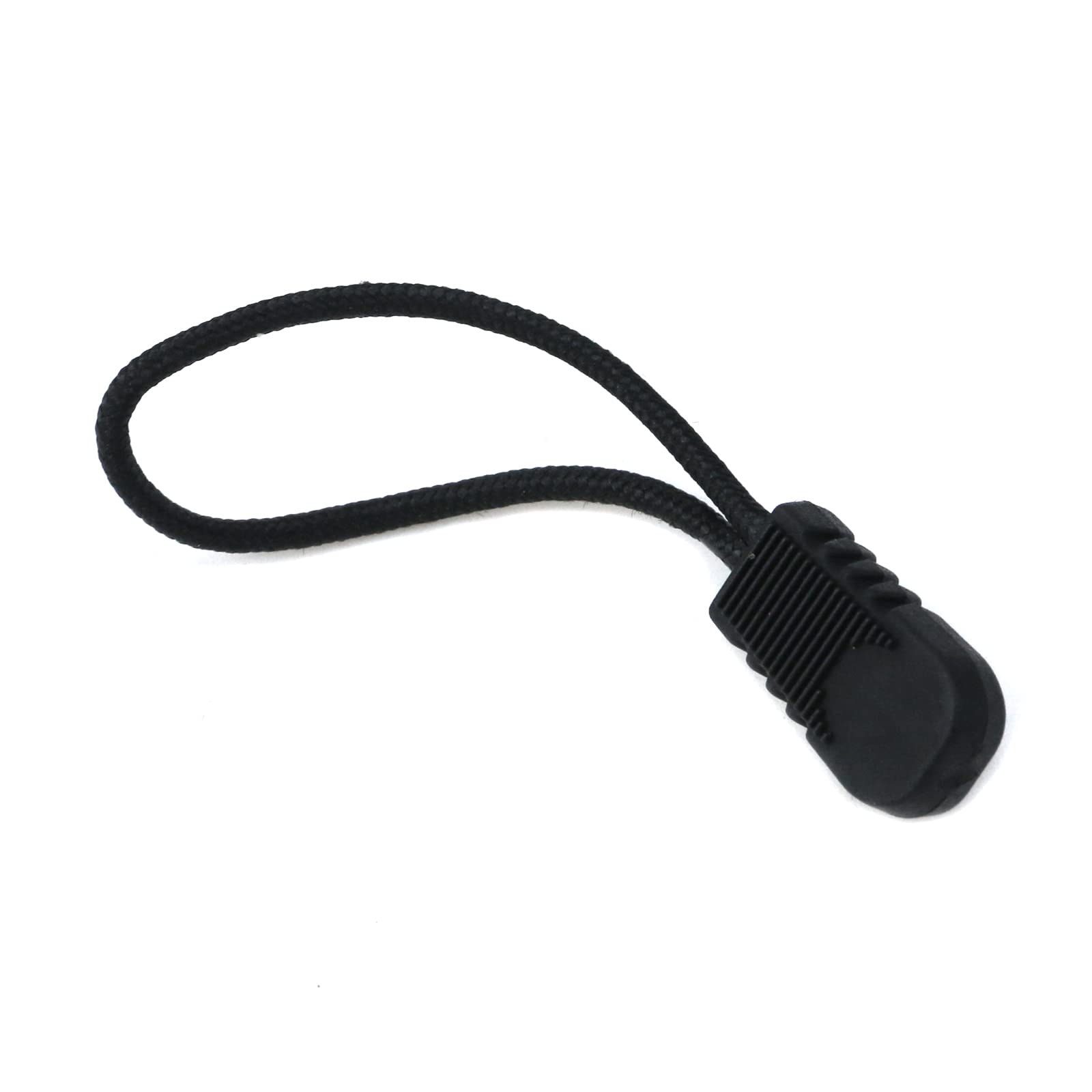 Mewutal 10PCS Black Zipper Pulls Replacement - Zipper Tab & Cord Extender for Bags, Handbags, Coats & Luggage - Easy Grip & Style Upgrade for Travel & Daily Use