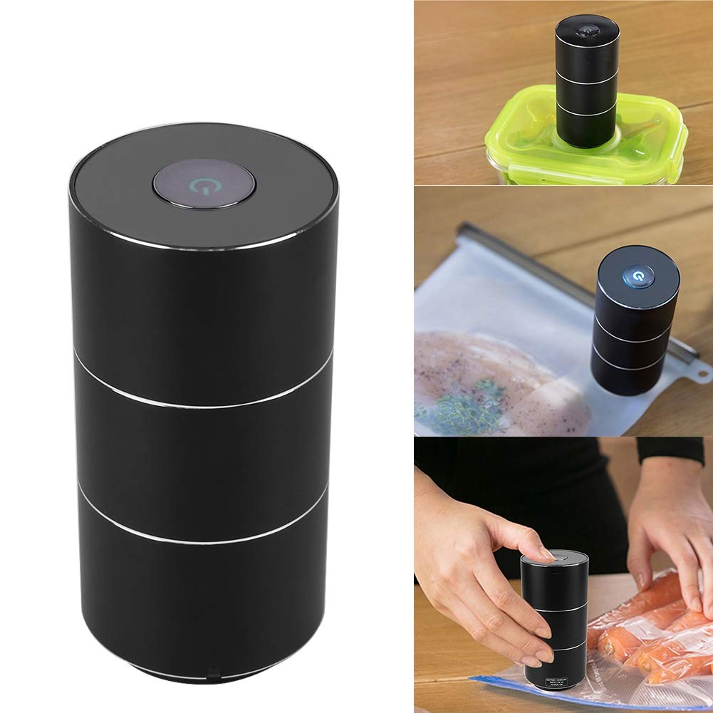 Dioche Electric Vacuum Pump for Storage Bags - Portable Automatic Compression Machine for Travel & Home Use | Space Saving Vacuum Sealer for Clothes, Blankets & Travel Luggage | Perfect for Moving, Closet Organization & Camping Trips