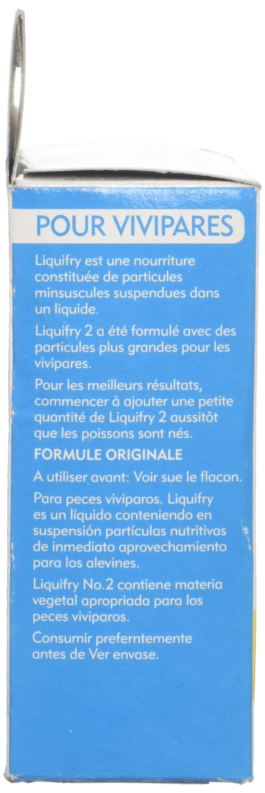 Liquifry Baby Food for Livebearers - Premium Fry Food for Guppies, Mollies & Platys - Ideal for Newborn Fish & Aquarium Breeding
