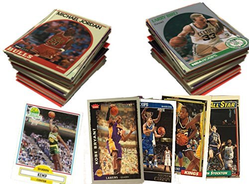 NBA Basketball Trading Card Collection Box - 500+ Cards Lot for Collectors & Fans - Perfect for Gifts, Trading & Display