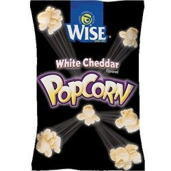 Premium Wise White Cheddar Popcorn - 6.5 Oz Bags (Pack of 10) | Delicious Cheese Flavored Snack for Movie Nights, Parties & Office Breaks