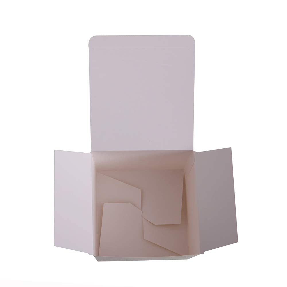 Ezek 12-Pack Square Gift Boxes for Birthdays, Weddings & Holidays - Elegant Present Packaging for All Giving Occasions