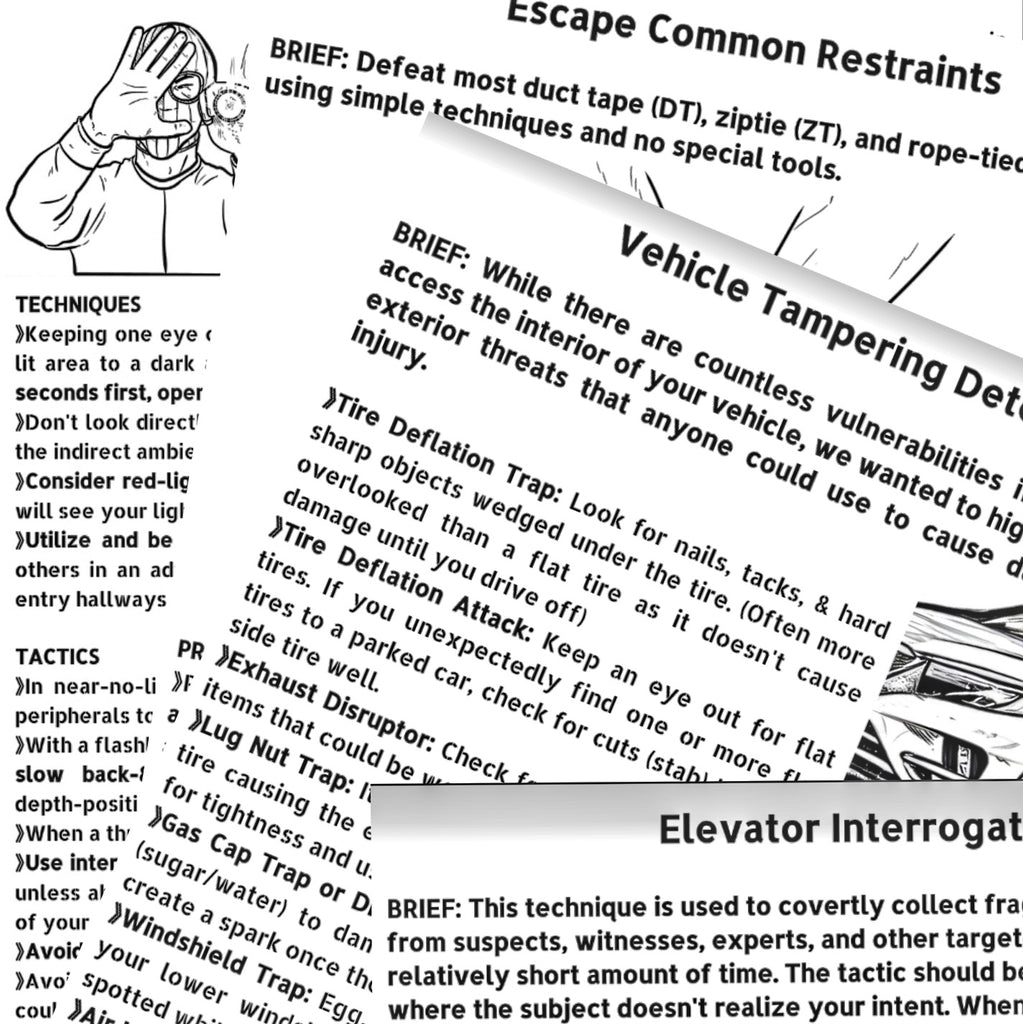 Hip Pocket Brief Vol. 2 - Tactical Guide for Everyday Civilian Defense | Survival Techniques & Self-Protection Strategies | Perfect for Emergency Preparedness, Urban Safety & Outdoor Adventures
