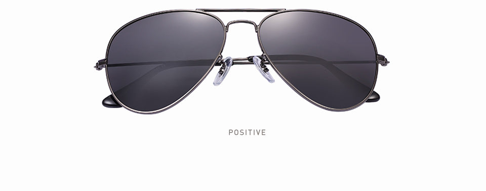 20/20 Unisex Full Rim Square Alloy Polarized Sunglasses 17019 - UV Protection for Driving, Outdoor Sports & Fashion Accessories