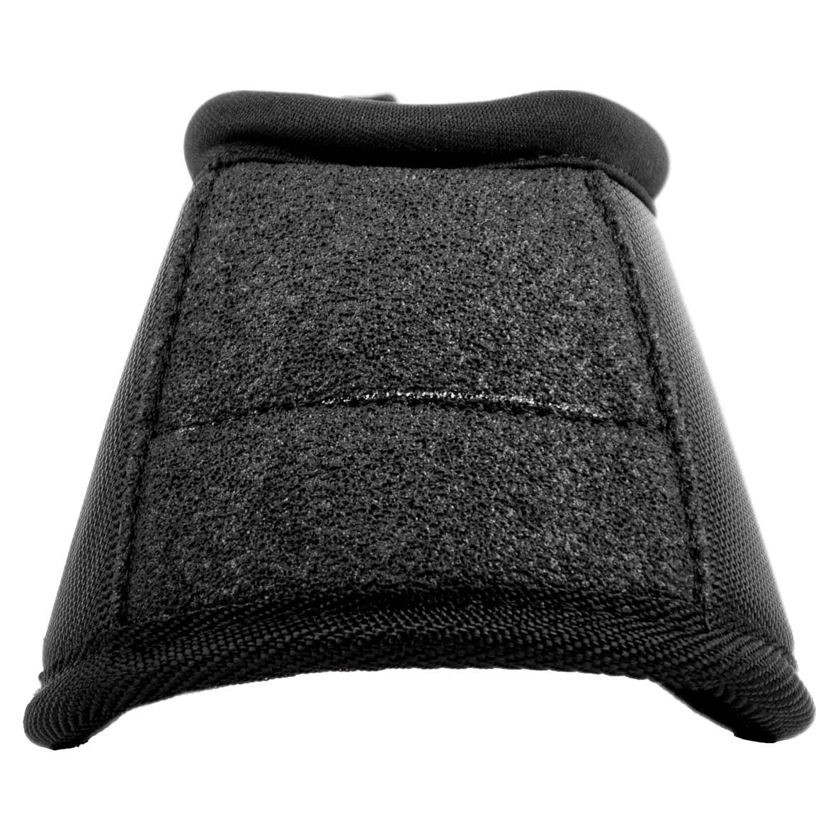 Iconoclast Horse Bell Boots - Black, Large Size - Durable & Protective Horse Riding Gear for Jumping, Training & Show Events