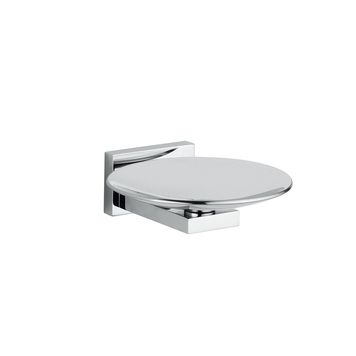 Carmel 2620 Stainless Steel Wall Mounted Soap Dish - Rustproof Bathroom Organizer for Shower, Sink & Kitchen - Perfect for Home, Hotel & Spa Use