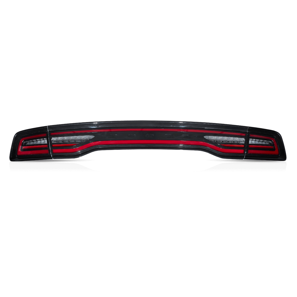 2011-2014 Dodge Charger LED Tail Lights Assembly with Startup Animation - Full LED Brake Lights for Enhanced Visibility & Style - Perfect for Night Driving & Car Customization