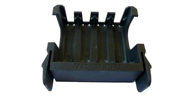 Fischer Amps AA AAA Battery Charger - Half Rack Mount Universal Rechargeable Battery Charger for Home, Office, and Studio Equipment