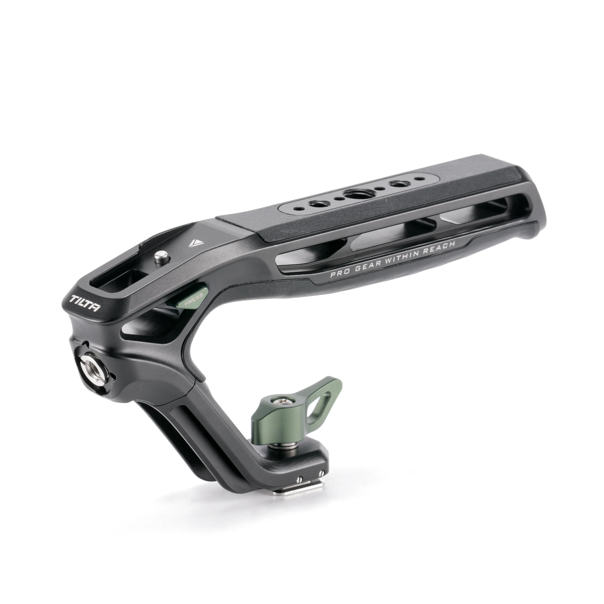 Tilta Xeno Top Handle with Cold Shoe Mount for DSLR Cameras - Black | Perfect for Vlogging, Filmmaking & Photography Accessories