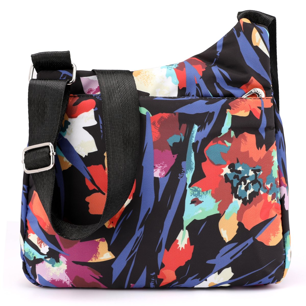 STUOYE Women's Nylon Crossbody Bag with Multiple Pockets - Lightweight Travel Shoulder Purse for Everyday Use, Shopping & Vacation Accessories