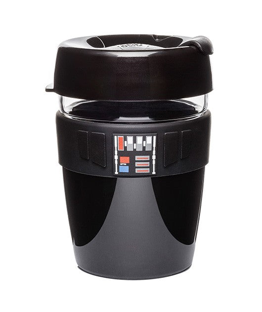 Star Wars Darth Vader Insulated Coffee Mug 12oz - Double Wall Stainless Steel Travel Tumbler for Hot & Cold Drinks - Perfect for Office, Commuting, and Star Wars Fans Gift