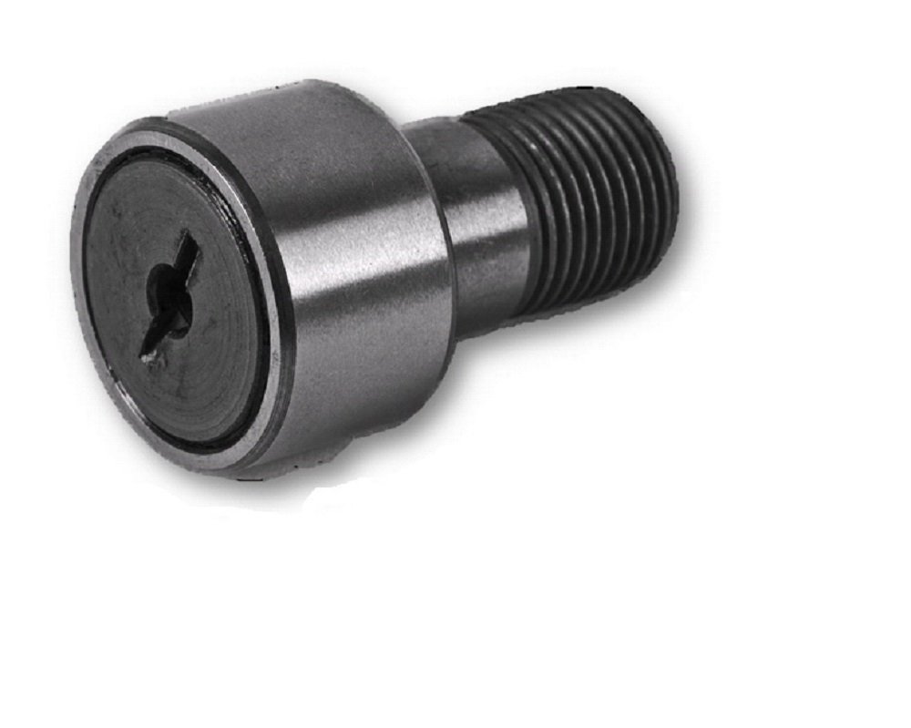 Smith HR-2 1/4-X Cam Follower Needle Roller Bearing - Heavy Duty Stud with Screwdriver Slot, Sealed Design, 2.250