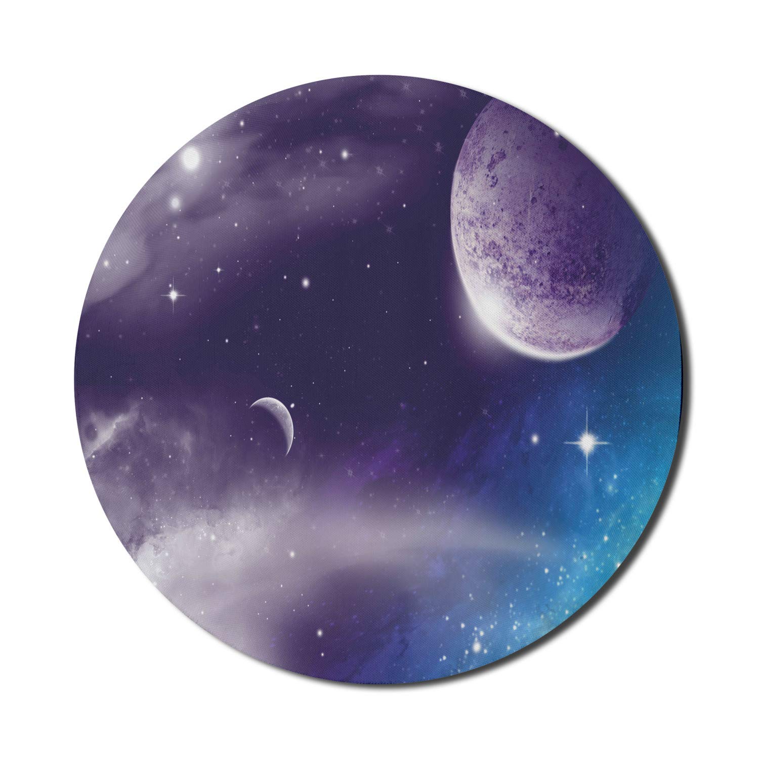 Ambesonne Round Gaming Mouse Pad - 8