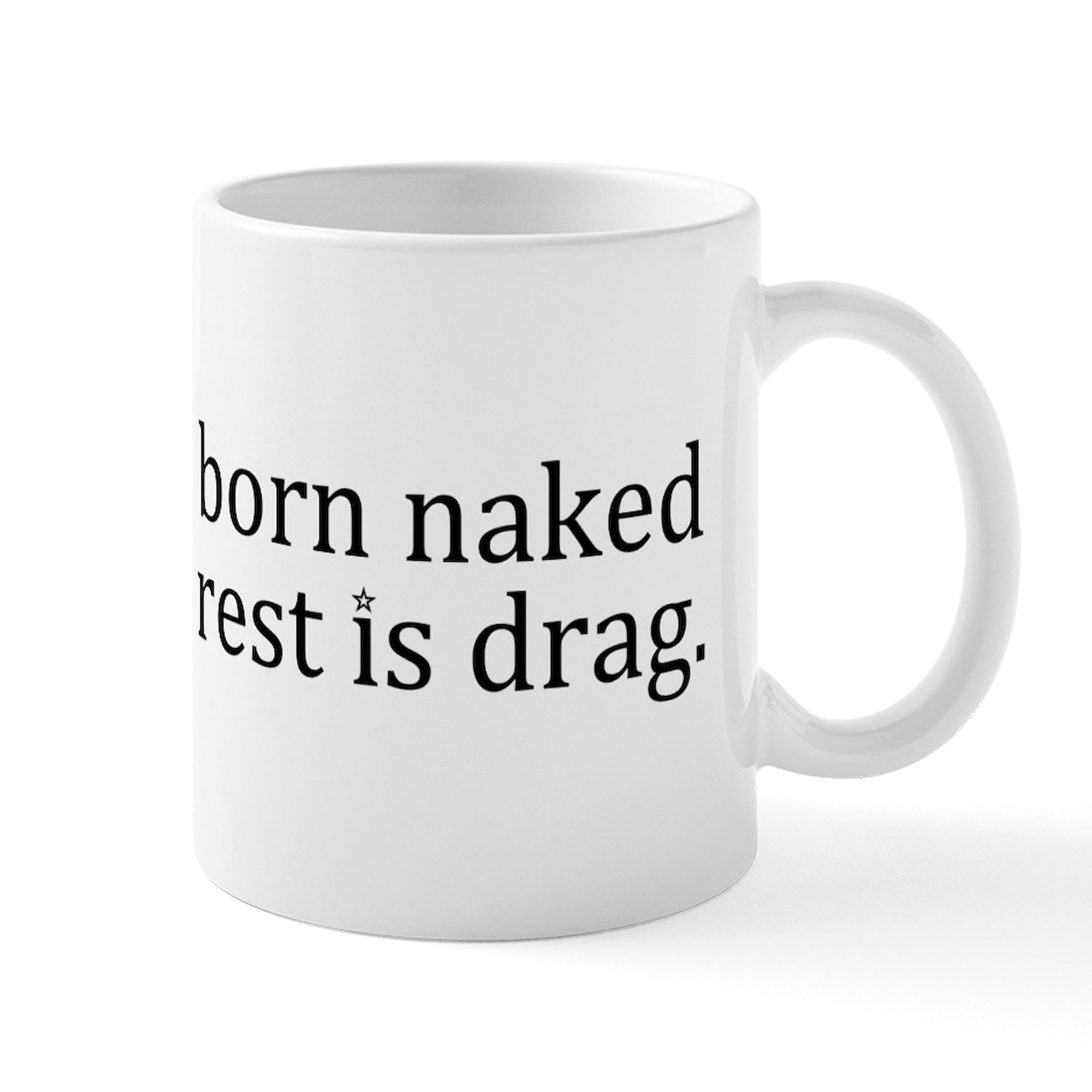 CafePress Therestisdrag 11 oz (325 ml) Ceramic Coffee Mug - Perfect for Home, Office & Gifts | Funny Novelty Drinking Cup for Tea, Hot Chocolate & Coffee Lovers