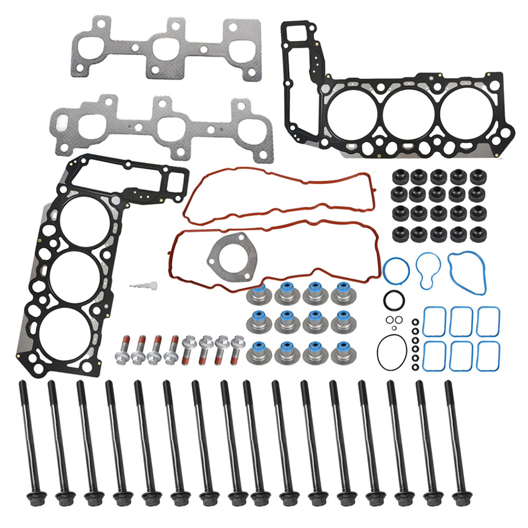 Cylinder Head Gasket Set w/Bolts for 3.7L Dakota Ram 1500 - Engine Repair