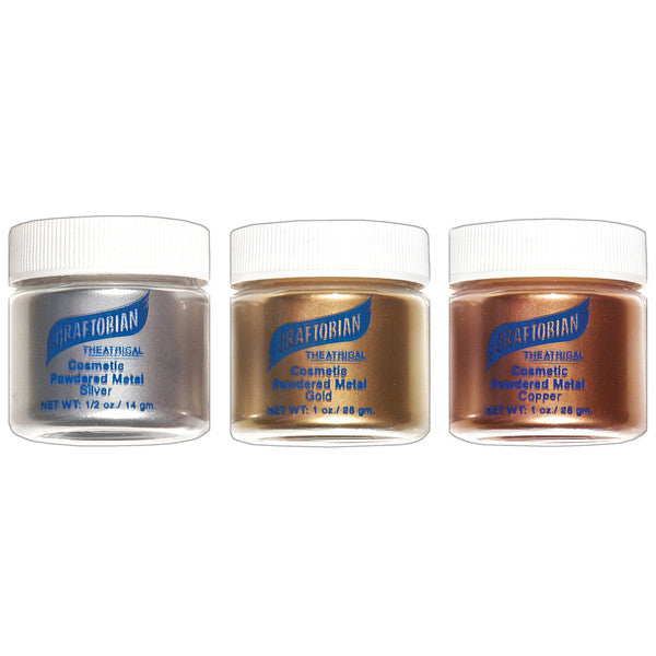 Graftobian Powdered Metal - High-Quality Makeup Setting Powder for Flawless Finish | Perfect for Professional Makeup Artists & Everyday Use