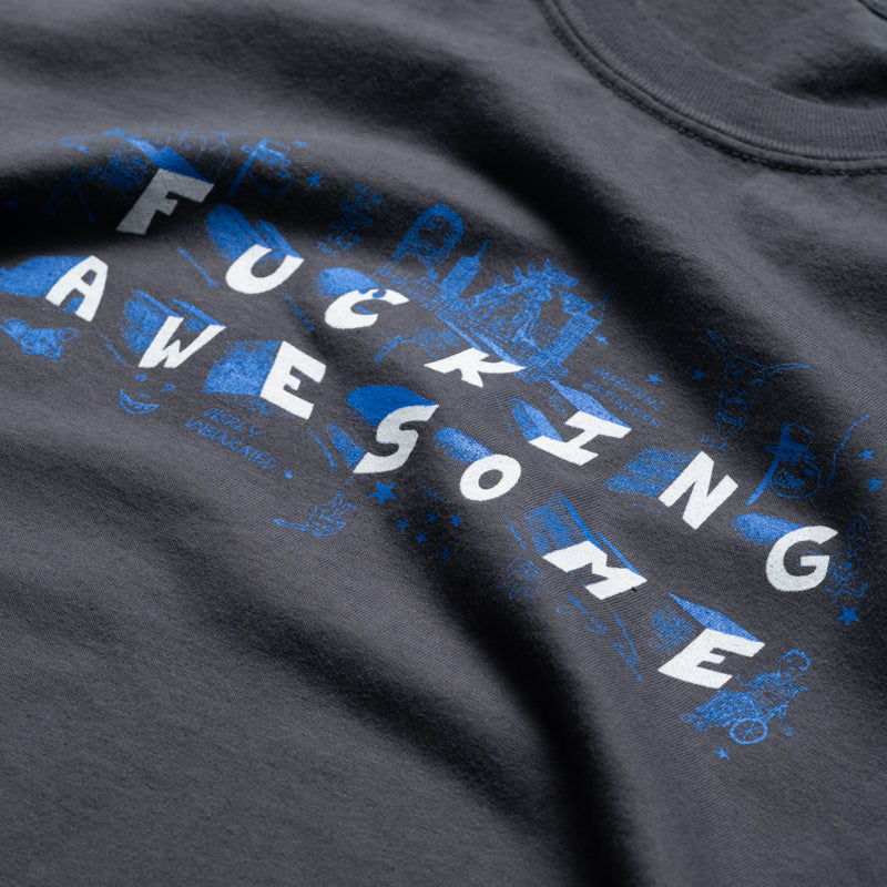 Fucking Awesome Screwball Loco Graphic T-Shirt for Men | Funny Sarcastic Humor Tee | Perfect for Parties, Gifts & Casual Wear