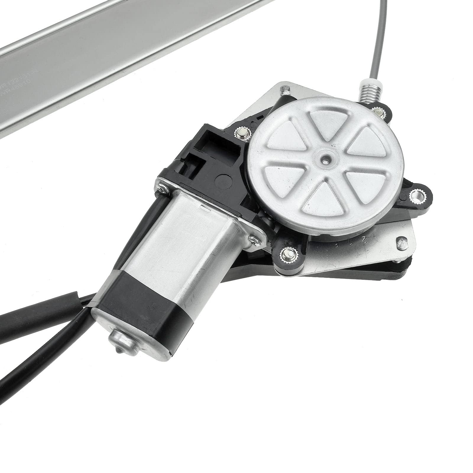 Premium Power Window Regulator with 2-Pin Motor - Compatible with Jeep Wrangler JK 2007-2018 (Rear Driver Side) | Durable Replacement Part for Smooth Window Operation