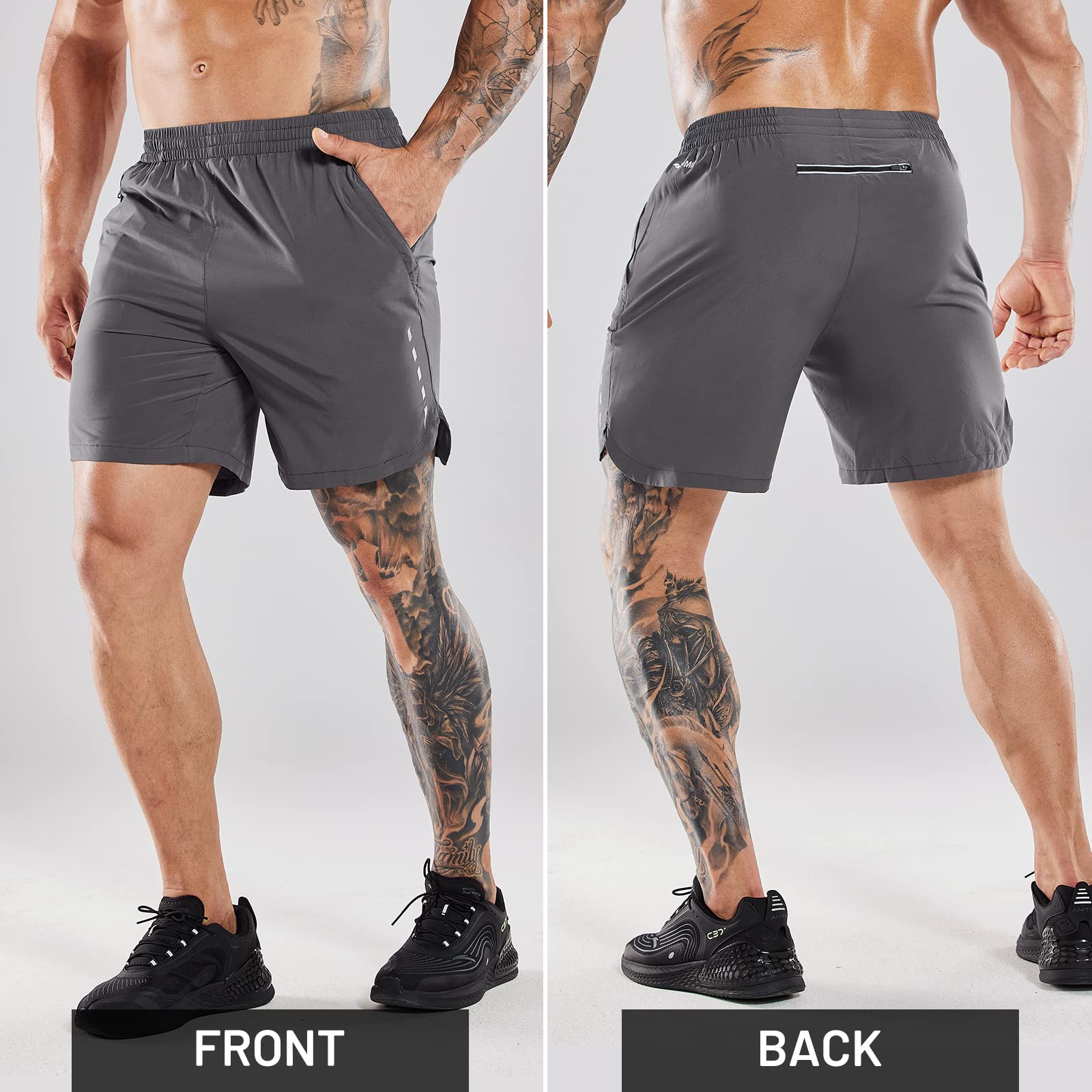 MIER Men's Running Shorts 7