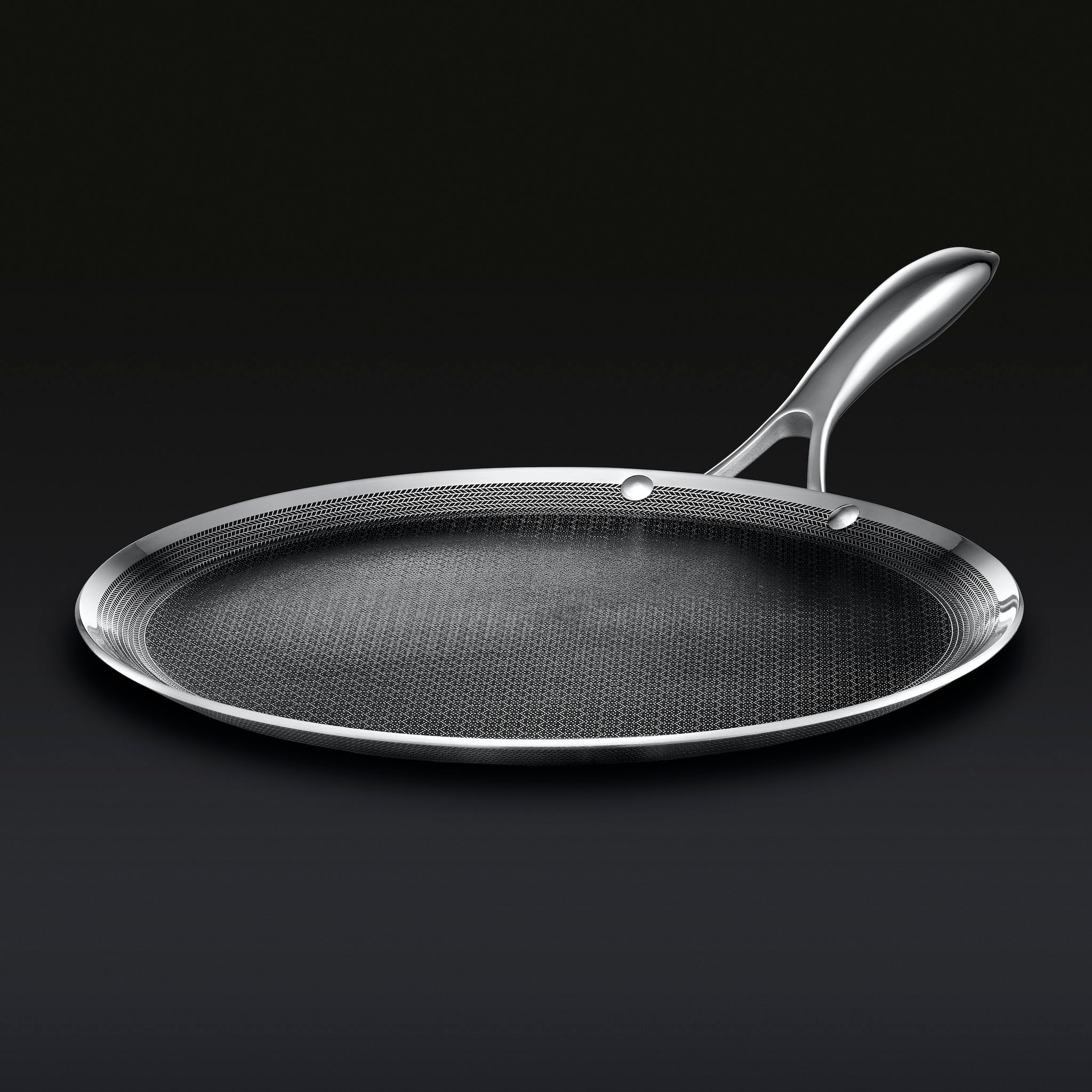 30 cm Hybrid Griddle Pan - Nonstick Grill & Fry Pan for Stovetop, Oven & Camping - Perfect for Pancakes, Steaks & More