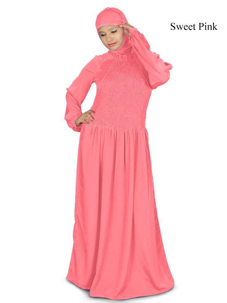 Anika Abaya - Elegant Muslim Prayer Dress for Women | Perfect for Prayer, Mosque, and Special Occasions