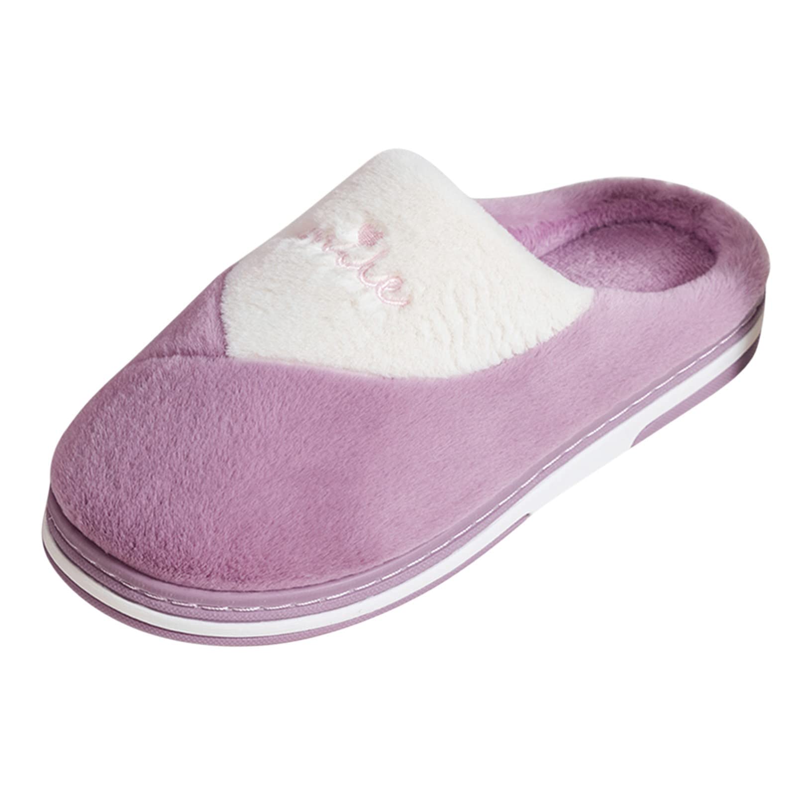 Women's Memory Foam Slippers - Soft Warm Anti-Slip House Shoes with Cotton Lining for Home, Bedroom & Indoor Use - Cozy Comfort for Relaxing, Lounging & Cold Weather