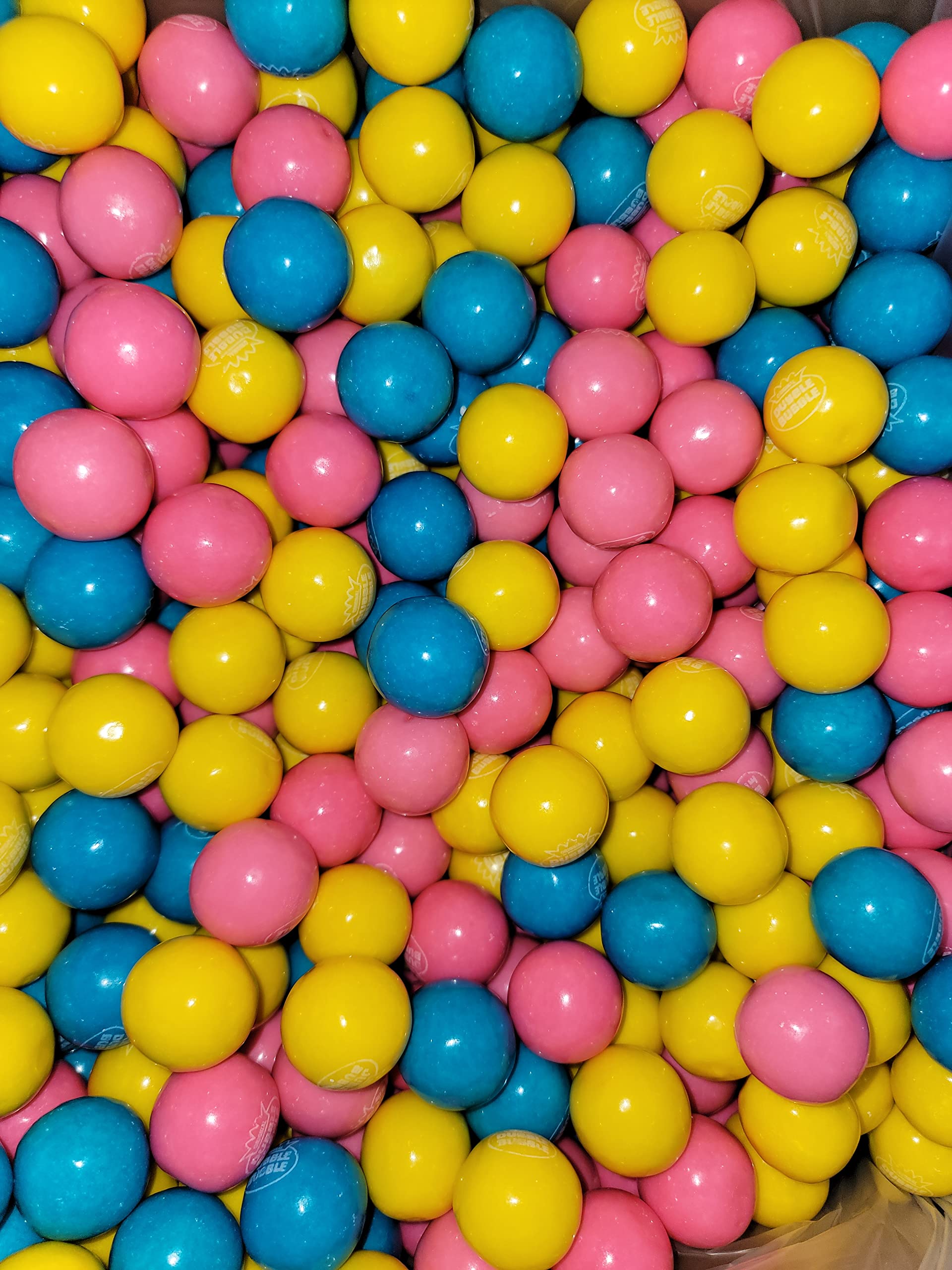 Bayside Cotton Candy Flavored Gumballs - 2LB Bulk Candy for Parties, Events & Vending Machines | Sweet Bubble Gum for Kids & Adults