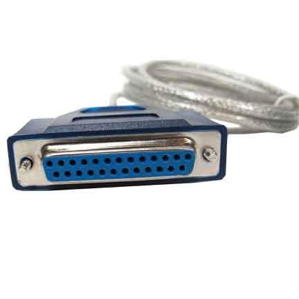 6ft USB to DB25 Female Parallel Printer Cable Converter - High-Speed Data Transfer for Printers, Scanners & Legacy Devices - Perfect for Home Office & Small Business Use