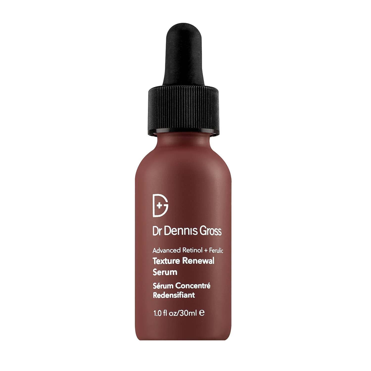 Dr Dennis Gross Advanced Retinol + Ferulic Acid Anti-Aging Serum for Wrinkles & Texture Renewal - Brightening Face Treatment for Dry, Sensitive Skin - Day & Night Skincare Routine