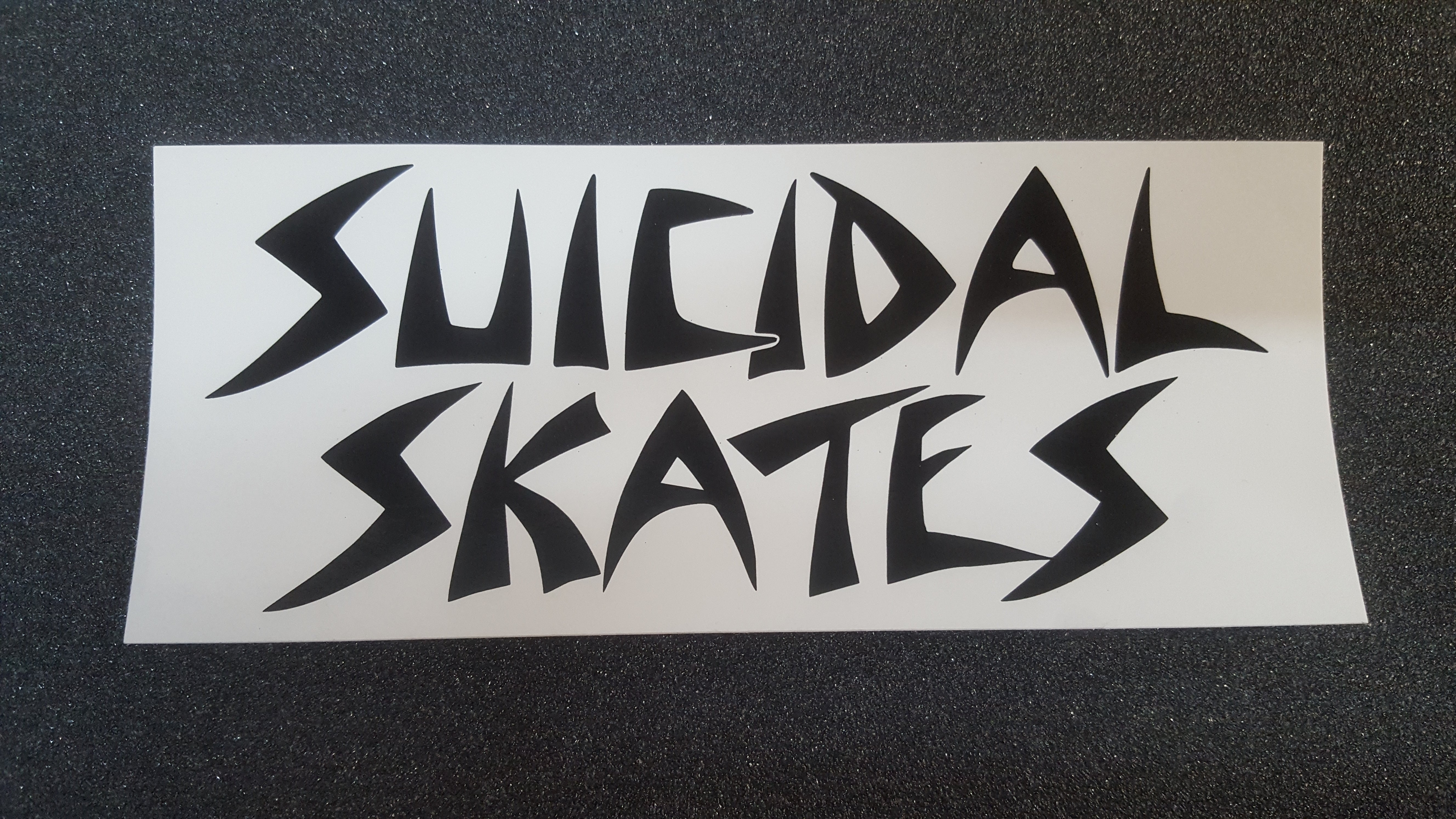 Suicidal Skates Classic Sticker 6.5