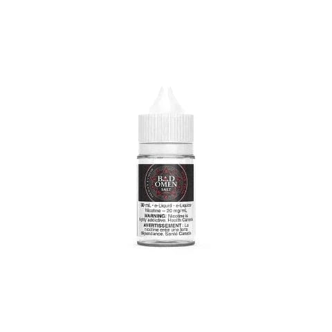 Wolf Bane Nic Salt - Bad Omen Salts 30mL | Premium Nicotine Salt E-Liquid for Vape Pens & Pod Systems | Smooth Throat Hit & Intense Flavor