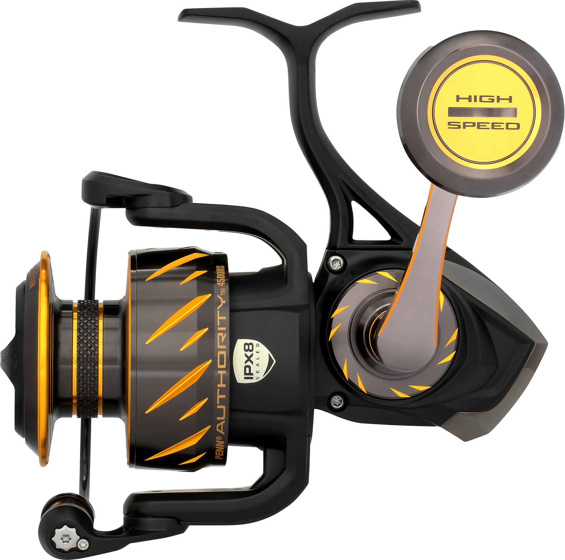 Authority® Spinning Reel - High Performance Fishing Reel for Saltwater & Freshwater | Smooth Drag System, Lightweight Design | Perfect for Bass, Trout & Surf Fishing